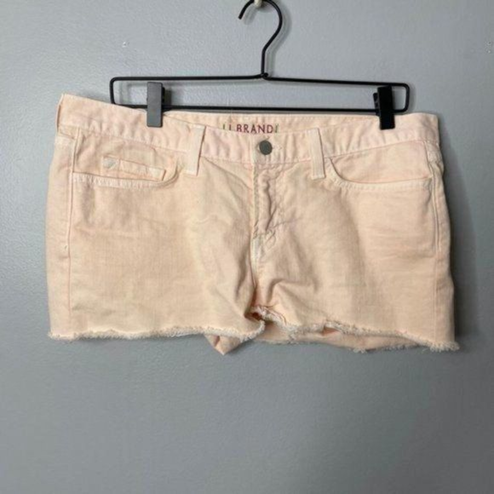 J Brand Pink Denim Cut Off Shorts
